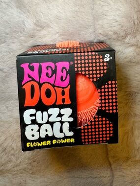 Nee Doh Fuzz Ball - Orange